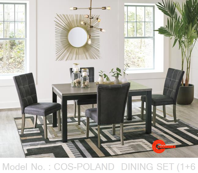 COS-POLAND  DINING SET (1+6)